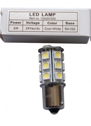 Lampadina 24 Vac/dc 3 W per centralina sommer Duo Vision