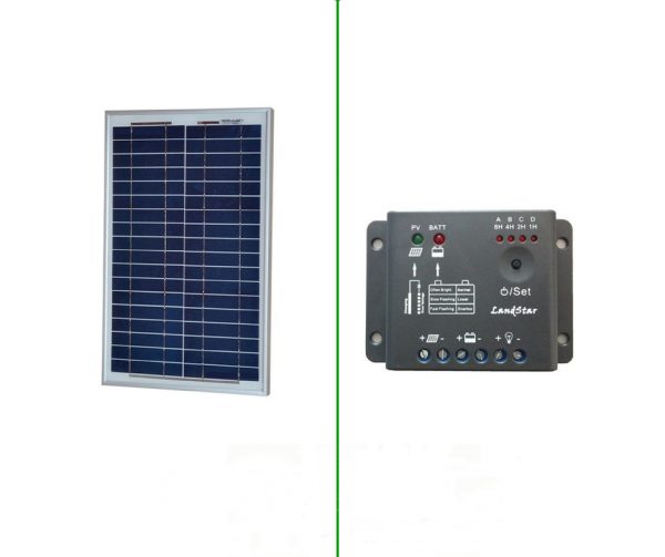 kit fotovoltaico 20 watt